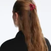 2 fermagli per capelli a forma di cuore