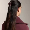 2 fermagli per capelli con bordino 2 fermagli per capelli con bordino