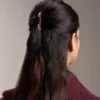 2 fermagli per capelli con bordino 2 fermagli per capelli con bordino