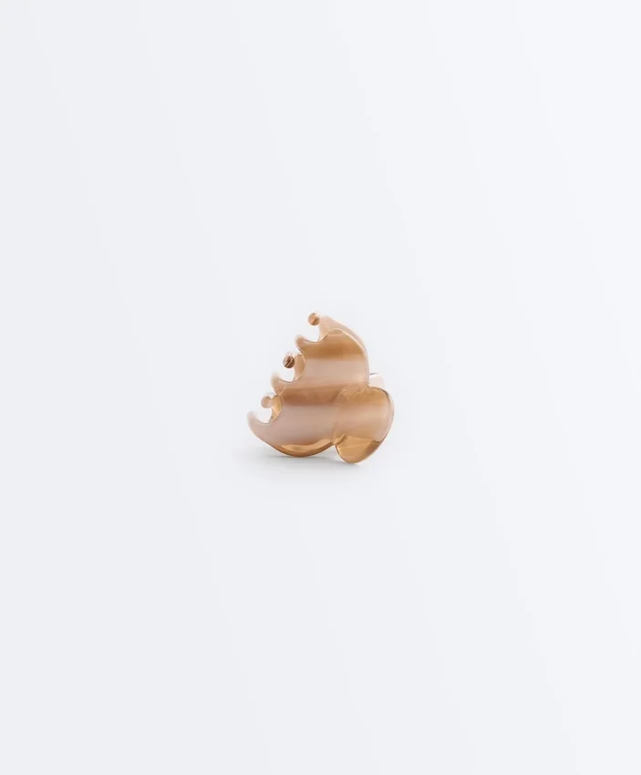 2 mini fermagli per capelli stampati 2 mini fermagli per capelli stampati