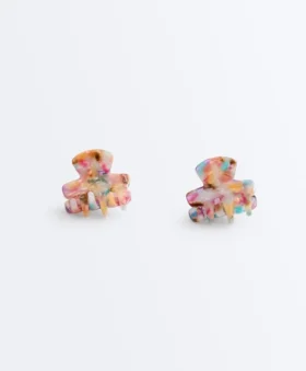 2 mini mollette per capelli