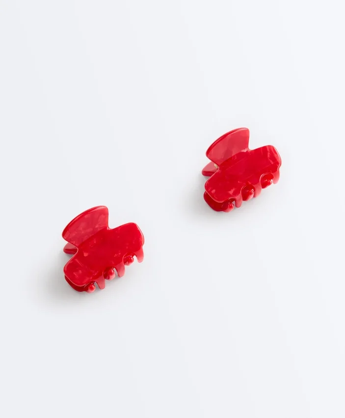 2 mini mollette per capelli 2 mini mollette per capelli