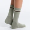 2 paia di calze classiche in misto cotone per yoga e pilates