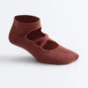 2 paia di calze da sneaker in misto cotone per yoga e pilates con fasce incrociate 2 paia di calze da sneaker in misto cotone per yoga e pilates con fasce incrociate