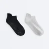 2 paia di calze da sneaker in misto poliammide per yoga e pilates 2 paia di calze da sneaker in misto poliammide per yoga e pilates