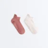 2 paia di calze da sneaker in misto poliammide per yoga e pilates 2 paia di calze da sneaker in misto poliammide per yoga e pilates