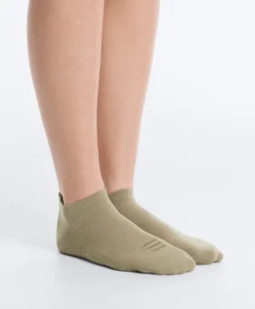 2 paia di calze da sneaker in misto poliammide per yoga e pilates