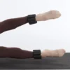 2 paia di calze da sneaker in misto poliammide per yoga e pilates