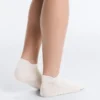 2 paia di calze da sneaker in misto poliammide per yoga e pilates