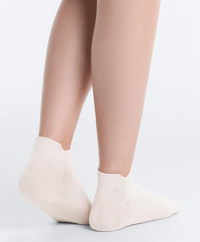 2 paia di calze da sneaker in misto poliammide per yoga e pilates 2 paia di calze da sneaker in misto poliammide per yoga e pilates