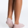 2 paia di calze da sneaker in misto poliammide per yoga e pilates