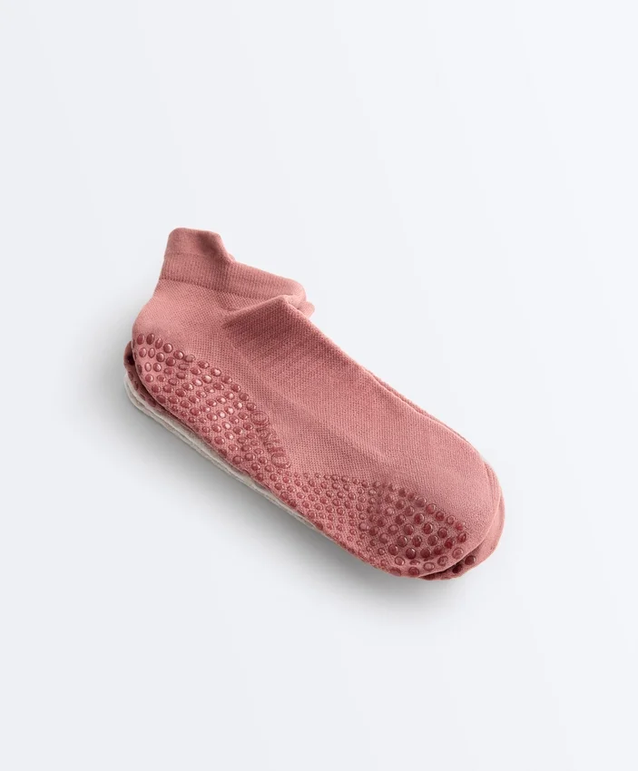 2 paia di calze da sneaker in misto poliammide per yoga e pilates 2 paia di calze da sneaker in misto poliammide per yoga e pilates