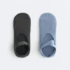 2 paia di calze imbottite in misto cotone per yoga e pilates con fasce incrociate 2 paia di calze imbottite in misto cotone per yoga e pilates con fasce incrociate