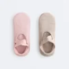 2 paia di calze imbottite in misto cotone per yoga e pilates con fasce incrociate 2 paia di calze imbottite in misto cotone per yoga e pilates con fasce incrociate