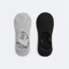 2 paia di calze imbottite in misto cotone per yoga e pilates con fasce incrociate 2 paia di calze imbottite in misto cotone per yoga e pilates con fasce incrociate