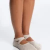 2 paia di calze imbottite in misto cotone per yoga e pilates con fasce incrociate 2 paia di calze imbottite in misto cotone per yoga e pilates con fasce incrociate