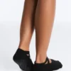 2 paia di calze imbottite in misto cotone per yoga e pilates con fasce incrociate 2 paia di calze imbottite in misto cotone per yoga e pilates con fasce incrociate