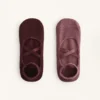 2 paia di calze in misto cotone per yoga e pilates con fasce incrociate 2 paia di calze in misto cotone per yoga e pilates con fasce incrociate
