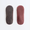 2 paia di calze invisibili imbottite in misto cotone per yoga e pilates con fasce incrociate 2 paia di calze invisibili imbottite in misto cotone per yoga e pilates con fasce incrociate