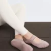 2 paia di calze invisibili imbottite in misto cotone per yoga e pilates con fascia larga 2 paia di calze invisibili imbottite in misto cotone per yoga e pilates con fascia larga