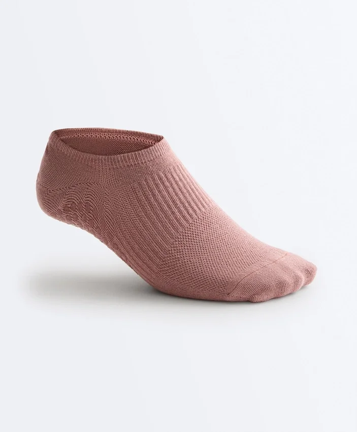 2 paia di calze invisibili in misto cotone per yoga e pilates 2 paia di calze invisibili in misto cotone per yoga e pilates