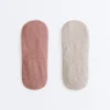 2 paia di calze invisibili in misto cotone per yoga e pilates 2 paia di calze invisibili in misto cotone per yoga e pilates