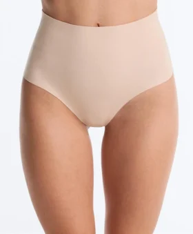 2 slip classici a vita media in misto cotone invisibili