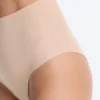2 slip classici a vita media in misto cotone invisibili