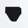 2 slip classici a vita media in misto poliammide invisibile 2 slip classici a vita media in misto poliammide invisibile