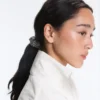 3 grandi Scrunchies per capelli a quadretti