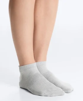 3 paia di calze da sneaker in misto poliammide con linguetta sul tallone