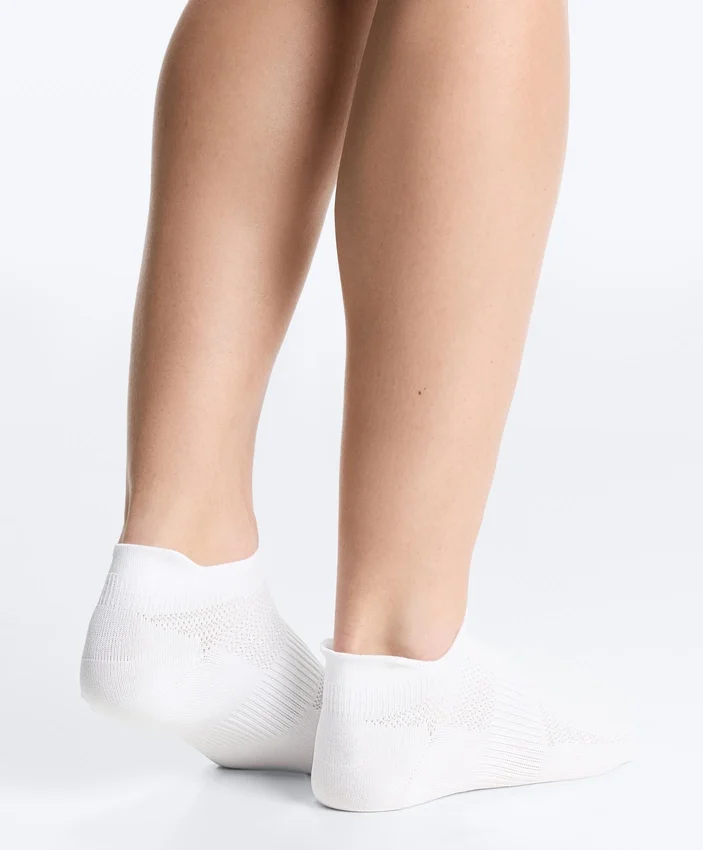 3 paia di calze da sneaker in misto poliammide con linguetta sul tallone 3 paia di calze da sneaker in misto poliammide con linguetta sul tallone