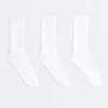 3 paia di calze sportive classiche in misto cotone 3 paia di calze sportive classiche in misto cotone