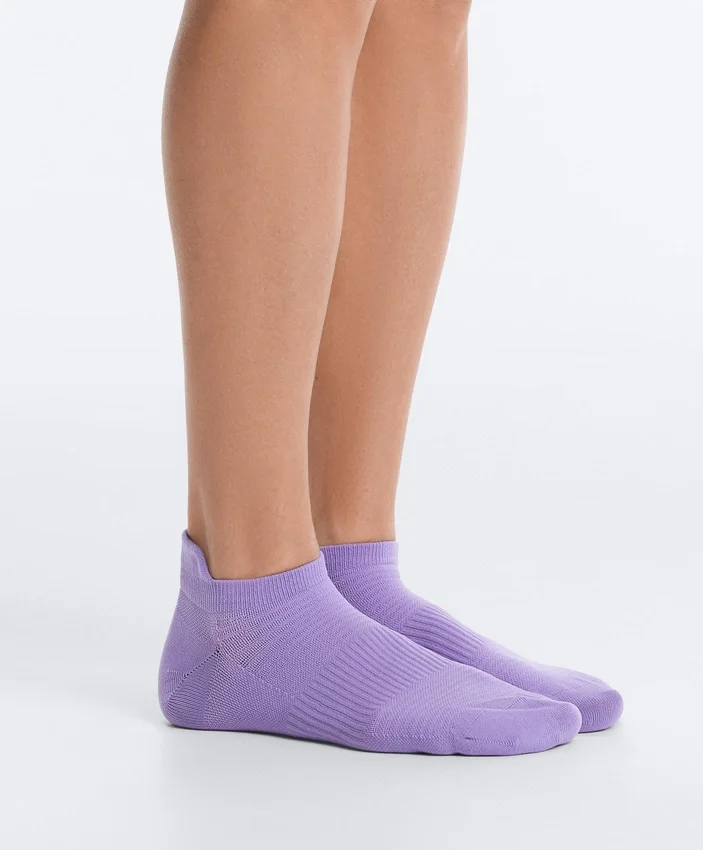 3 paia di calze sportive da ginnastica in misto poliammide con linguetta sul tallone 3 paia di calze sportive da ginnastica in misto poliammide con linguetta sul tallone
