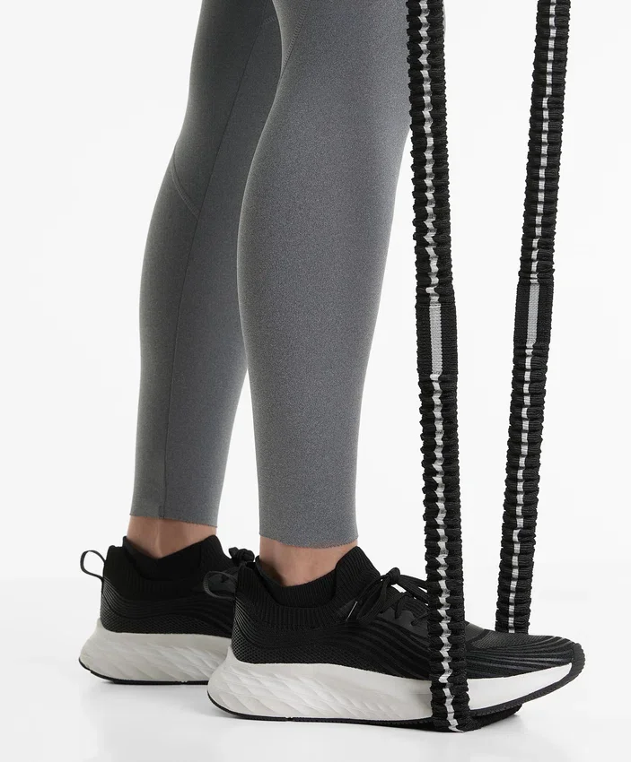 3 paia di calze sportive da ginnastica in misto poliammide con linguetta sul tallone 3 paia di calze sportive da ginnastica in misto poliammide con linguetta sul tallone