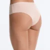 3 slip a vita bassa in misto cotone con logo