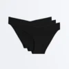 3 slip bikini classici in misto poliammide con taglio a V invisibile 3 slip bikini classici in misto poliammide con taglio a V invisibile