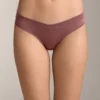 3 slip brasiliani con taglio a V in misto modal