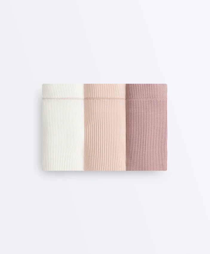 3 slip brasiliani in cotone a costine 3 slip brasiliani in cotone a costine