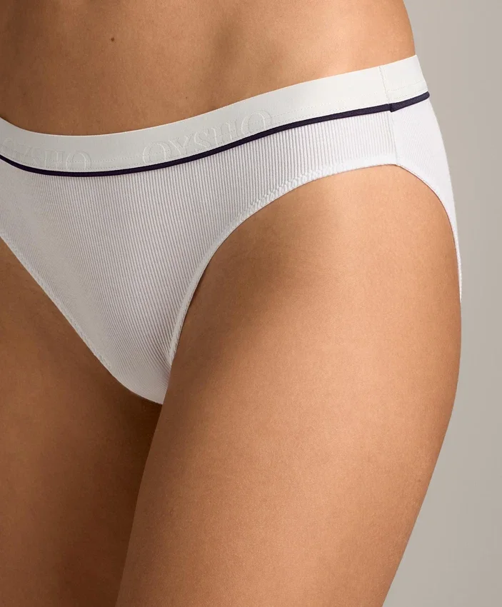 3 slip classici a costine in misto cotone 3 slip classici a costine in misto cotone