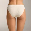 3 slip classici a costine in misto cotone 3 slip classici a costine in misto cotone