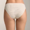 3 slip classici a costine in misto cotone con logo