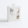 3 slip classici a costine in misto cotone con logo