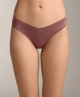 3 slip classici con taglio a V in misto modal