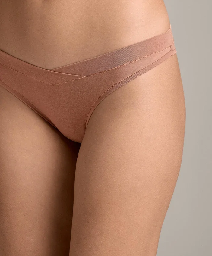3 slip classici con taglio a V in misto modal 3 slip classici con taglio a V in misto modal