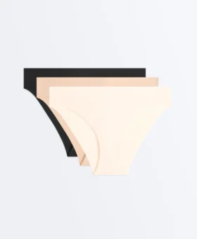 3 slip classici in misto cotone