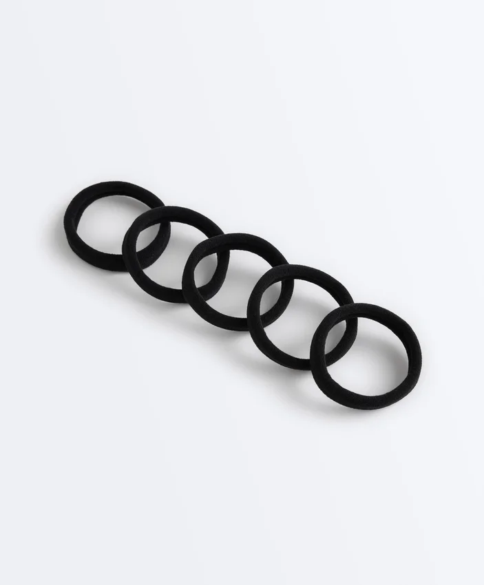 5 elastici lisci per capelli 5 elastici lisci per capelli