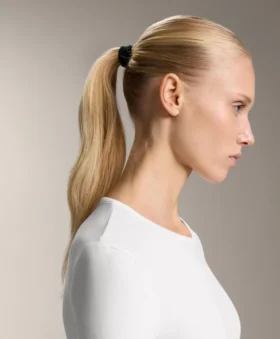 5 elastici lisci per capelli