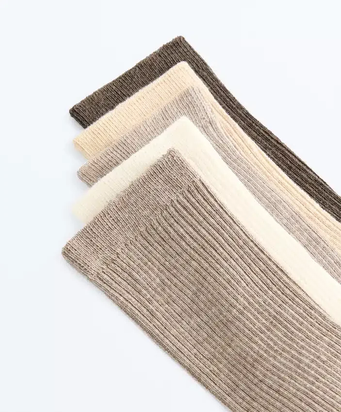 5 paia di calze classiche con cotone 5 paia di calze classiche con cotone