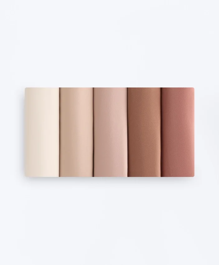5 perizomi Pantone™ in misto poliammide invisibili 5 perizomi Pantone™ in misto poliammide invisibili
